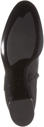 agl block heel bootie