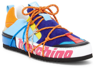 Moschino Colorblocked Low-Top Sneaker
