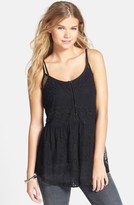 Thumbnail for your product : BP Lace Tunic Camisole (Juniors)