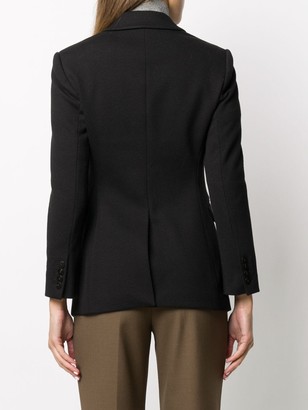 Theory Crop Sleeve Buttoned Blazer