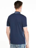Thumbnail for your product : Pretty Green Barton Short Sleeved Tipped Polo