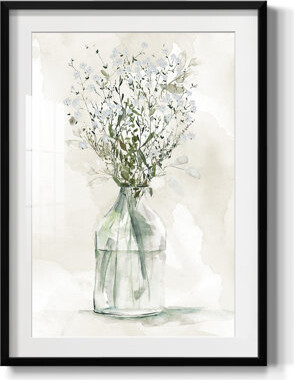 August Grove Abstract Neutrality I Framed Print