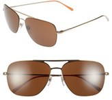 Thumbnail for your product : Jack Spade 'Griffin' 60mm Titanium Navigator Sunglasses