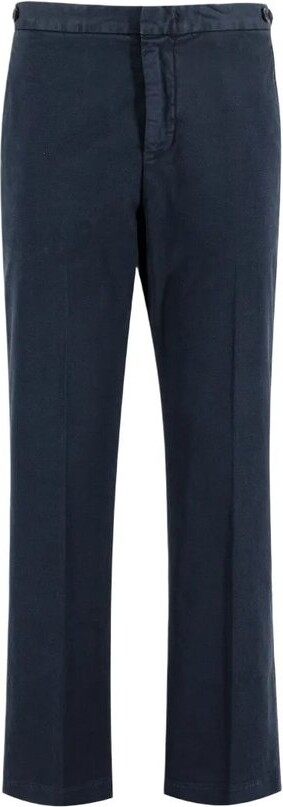 Aspesi Garment Dyed Straight-Leg Pants