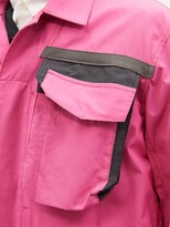 Thumbnail for your product : Sacai Cargo-pocket Cotton-twill Jacket - Pink
