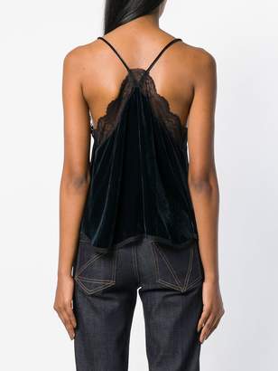 Zadig & Voltaire Zadig&Voltaire Caraco Christy Velours cami top