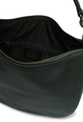 Coach Textured-leather Shoulder Bag