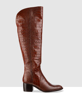 Thumbnail for your product : Habbot. Women's Brown Knee-High Boots - Bussa Knee-High Boots - Size One Size, 40 at The Iconic