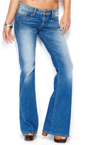 Thumbnail for your product : GUESS Flared Low-Rise Jeans, Checkmate Wash