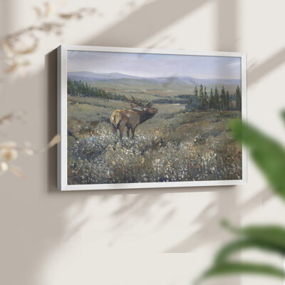 Western Wildlife I -Framed Print - Restickable