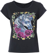 Marc Jacobs - unicorn print T-shirt - women - coton - S