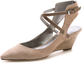 Thumbnail for your product : Belle by Sigerson Morrison Wallace Ankle Strap Wedges