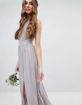 Thumbnail for your product : TFNC Tall Embellished Back Detail Maxi Bridesmaid Dress