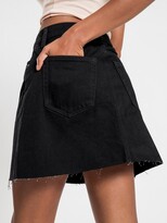 Thumbnail for your product : Articles of Society Jaynee Denim Skirt in Blackout