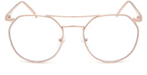 Thumbnail for your product : Full Tilt BLUE CROWN Flat Top Clear Lens Aviator Glasses