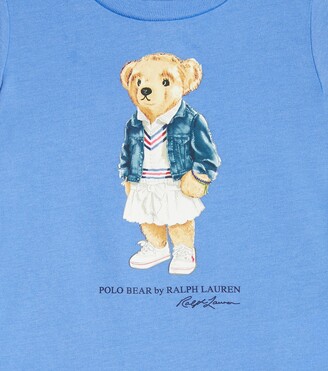Polo Ralph Lauren Kids Baby Polo Bear cotton T-shirt