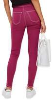 Thumbnail for your product : Topshop MOTO Purple Joni Jeans 30 Inch Leg