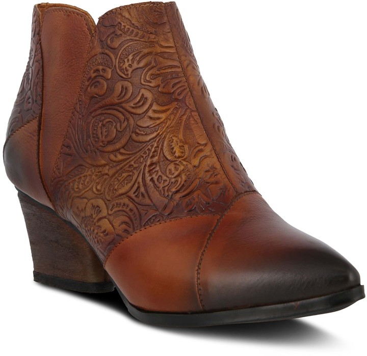 camel colored booties