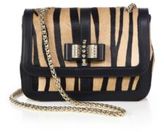 Thumbnail for your product : Christian Louboutin Handbags, Sweety Charity Tiger-Patterned Calf Hair Shoulder Bag
