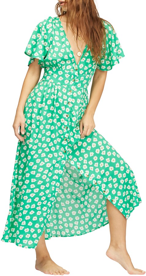 Billabong x Wrangler Floral Button Dress - ShopStyle