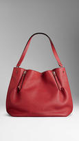 Thumbnail for your product : Burberry Medium Zip Detail Leather Tote Bag