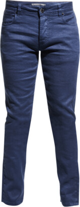 Loro Piana 5-Pocket Linen-Blend Pants