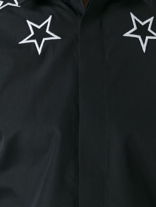 Givenchy star embroidered shirt