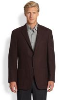 Thumbnail for your product : Saks Fifth Avenue Black Label Textured Wool Jacket