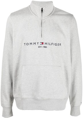 Tommy Hilfiger Men's Gray Sweatshirts & Hoodies on Sale | ShopStyle