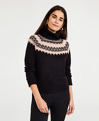 winter white cashmere sweater
