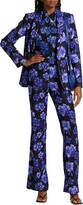Thumbnail for your product : Alice + Olivia Teeny Floral-Print Boot-Cut Pants