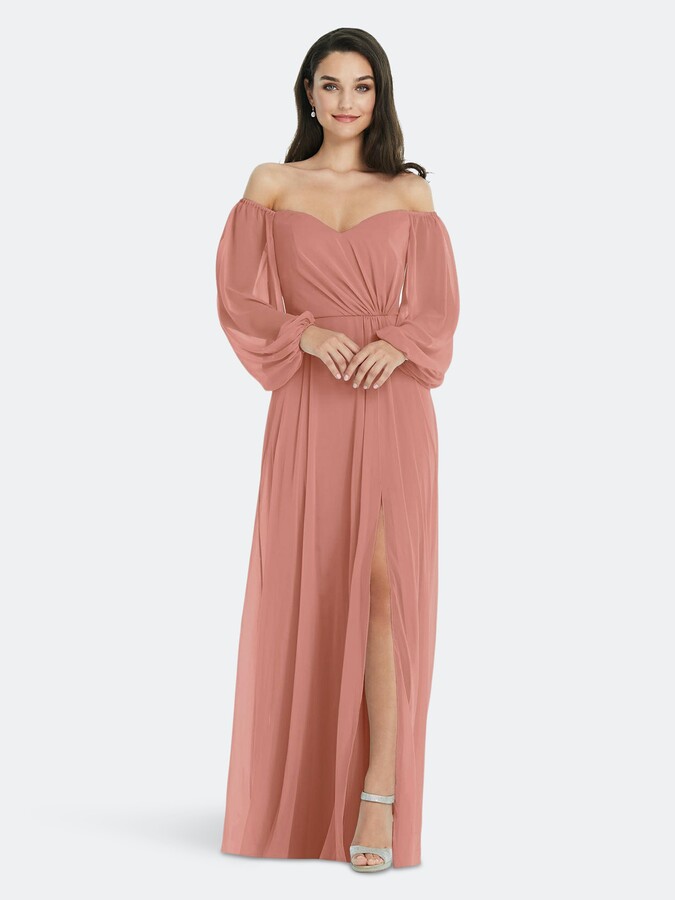Puff Sleeve Maxi Dress | Shop the world's largest collection of 