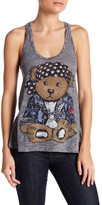 Thumbnail for your product : Lauren Moshi Sleeveless Racerback Graphic Tank