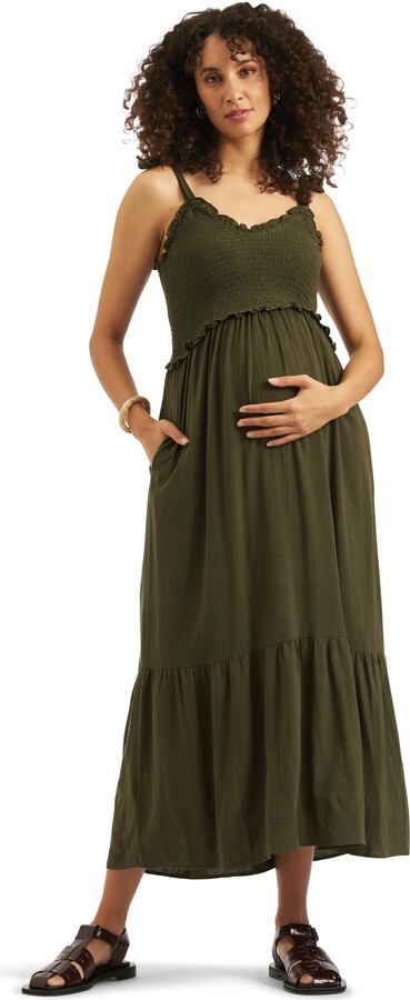 Ripe Maternity Brandi Shirred Dress