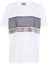 Prada Sequin-embellished T-shirt 