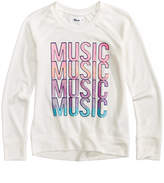 Thumbnail for your product : Epic Threads Music-Print Sweatshirt, Big Girls, Created for Macy's