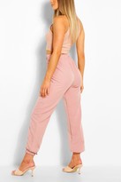 Thumbnail for your product : boohoo Woven Tailored Track Pants