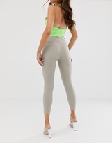 Thumbnail for your product : ASOS DESIGN skinny fit trousers with pocket detail