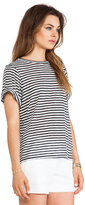 Thumbnail for your product : Enza Costa Loose Short Sleeve Crew Tee