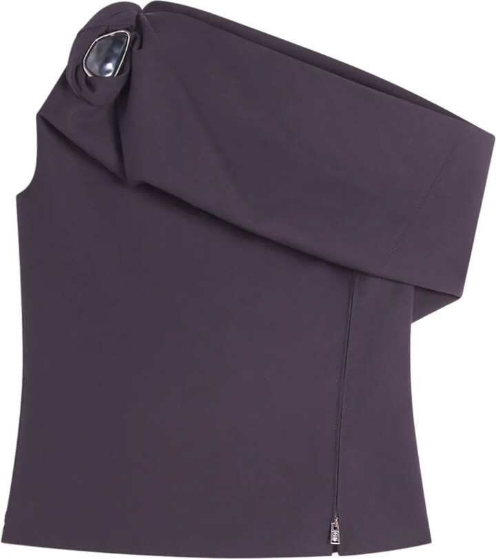 Lanvin Asymmetric Blouse