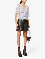 Thumbnail for your product : The Kooples Floral print chiffon top