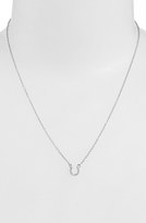 Thumbnail for your product : Judith Jack 'Mini Motives' Reversible Pavé Horseshoe Necklace