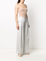 Thumbnail for your product : Jejia Pinstripe Wide Leg Trousers