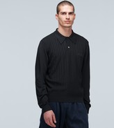 Thumbnail for your product : Lemaire Jacquard knitted polo shirt