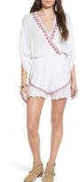 Thumbnail for your product : Band of Gypsies Moroccan Embroidered Romper