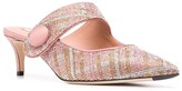 Thumbnail for your product : Marco De Vincenzo Rhinestone Mules