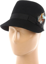 Thumbnail for your product : San Diego Hat Company EBH9810 Feather Fedora Cap