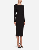Thumbnail for your product : Dolce & Gabbana Crepe Midi Dress