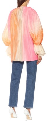 Roksanda Nyra jacquard blouse