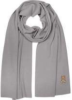 Thumbnail for your product : Moschino Teddy Bear Solid Wool Long Scarf
